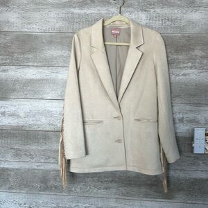 Show Me Your Mumu fringe blazer